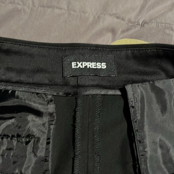 Express Stretch Editor Barely Boot Low Rise career pants size 8P - Picture 5 of 8